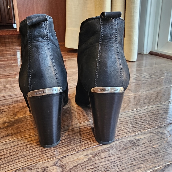 Michael Kors Black Ankle Boots - Picture 3 of 4